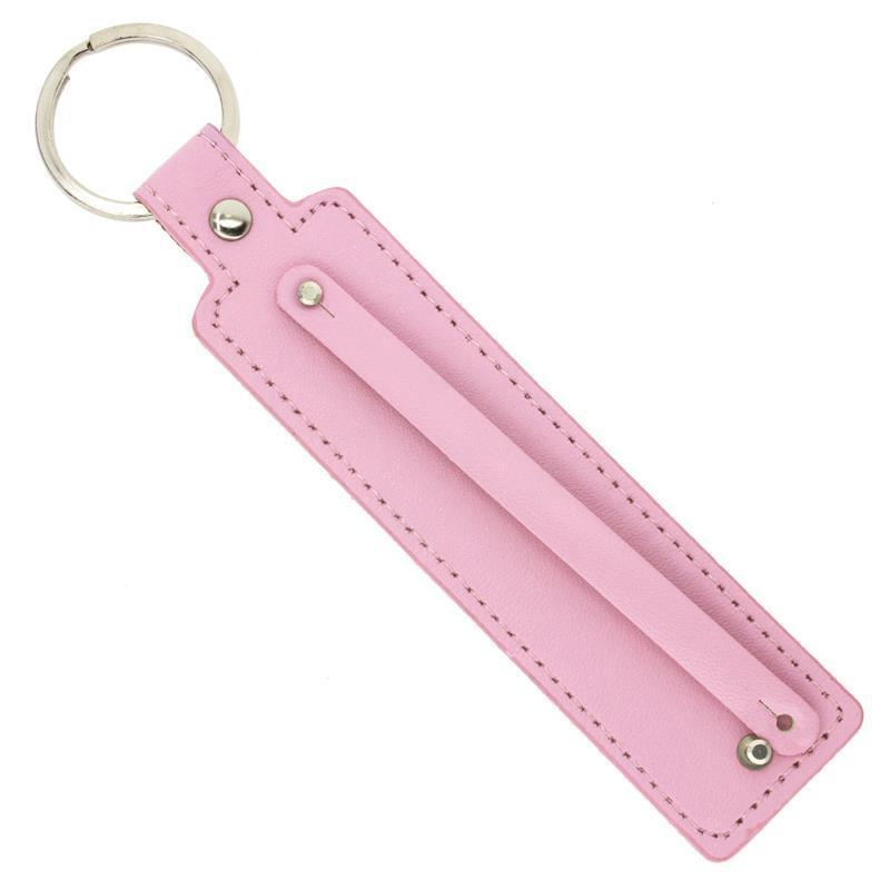 Wholesale Leather 8mm  Alloy Pendant DIY  Keychains
