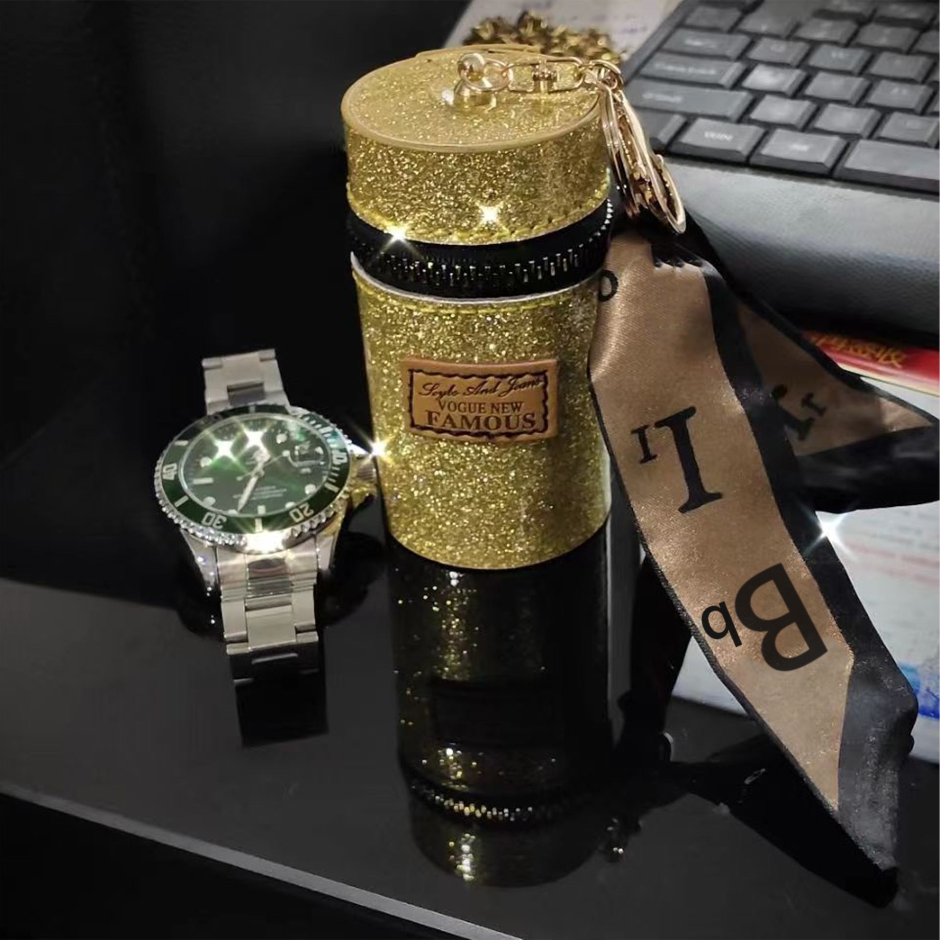 Wholesale Bucket Bag Wallet Keychain ACC-KC-ShiL001