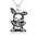 Wholesale  Halloween Necklace Electric Shock Skull Pendant Exaggerated Stylish Skull Clavicle Chain