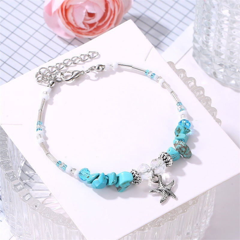 Wholesale  shell  pearl bracelet rice bead alloy bracelet