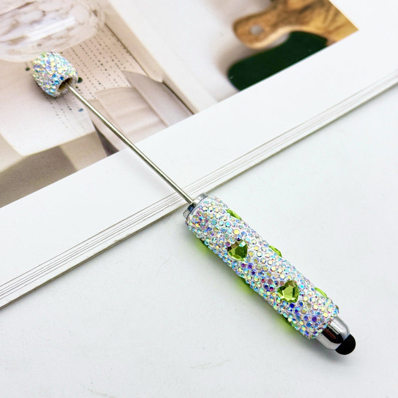 Wholesale Colorful touchscreen rhinestone Beadable Pens