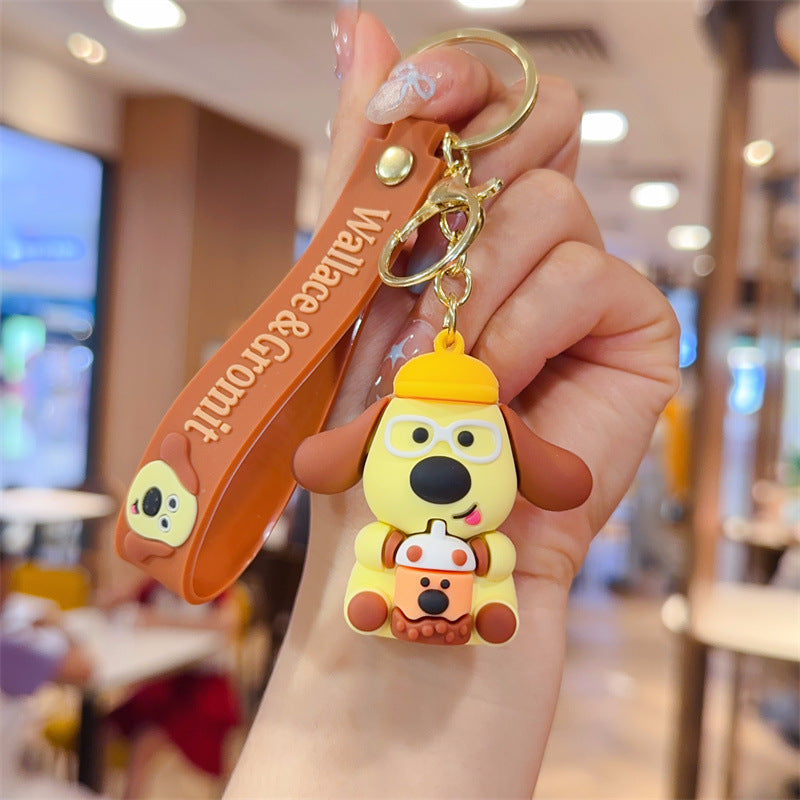 Wholesale Cartoon Dessert Dog Keychain