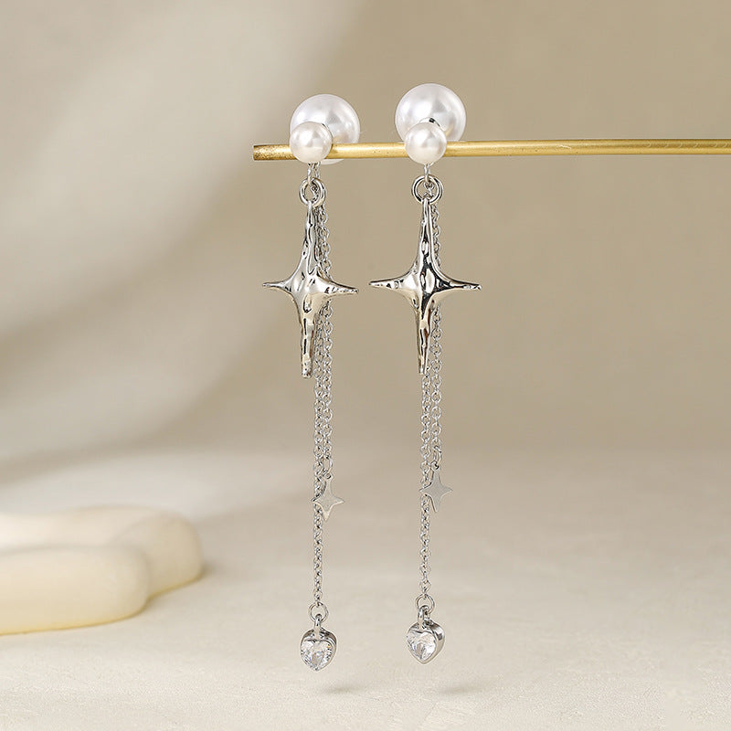 Wholesale High-end feeling earrings pearl studs