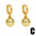 Wholesale lovely pendant  copper plated 18K gold earrings