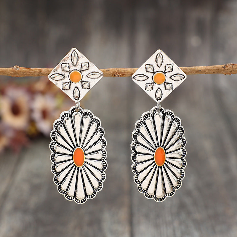 Wholesale Bohemian Drop of Glue Earrings