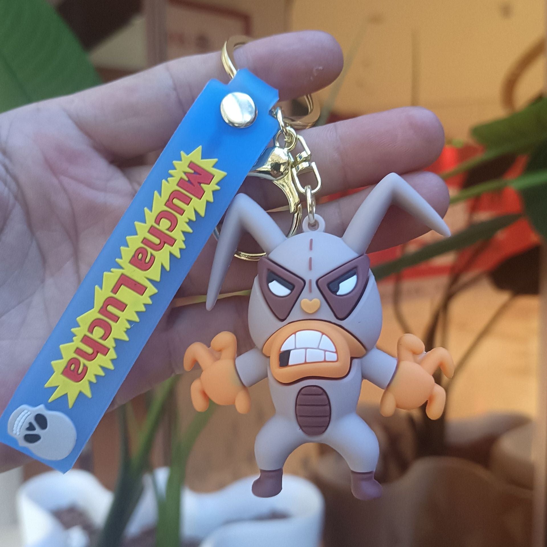 Wholesale Cartoon Cute PVC Keychain ACCVIP-KC-KuangKe001