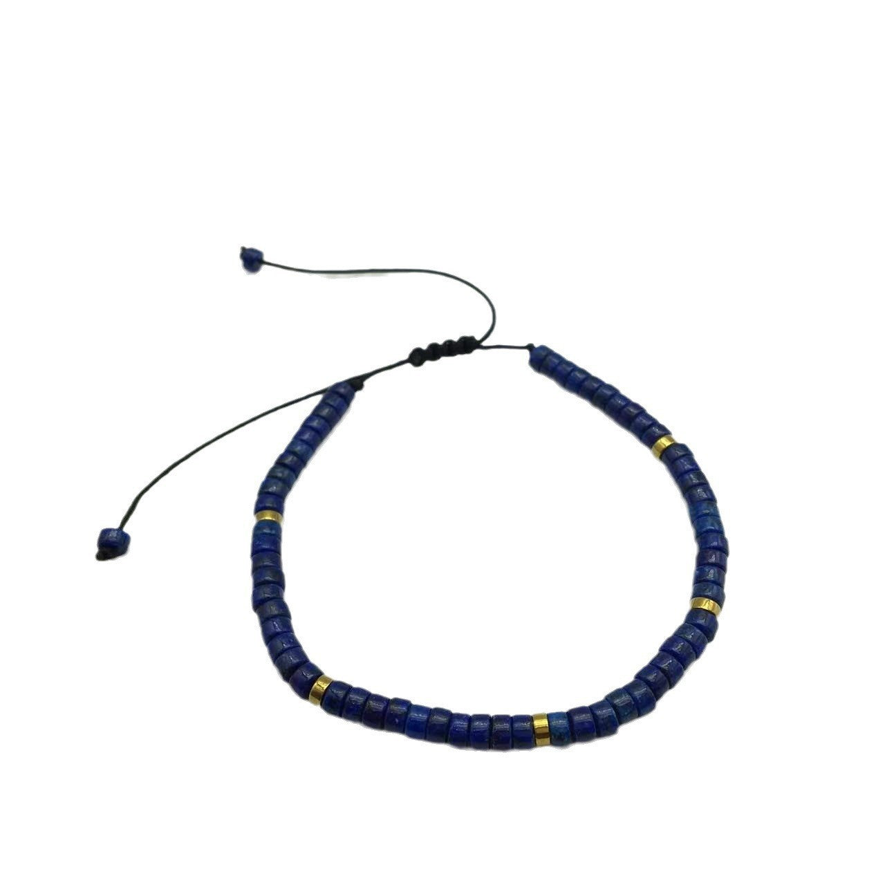 Wholesale Natural Stone Spacer Beads Braided Bracelet Adjustable Bracelet ACC-BT-Yima006