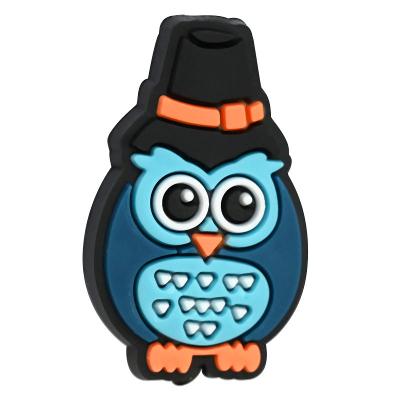 Wholesale Random 100pcs Thanksgiving PVC Soft Beads DIY Beaded Pen Accessories ACC-BDS-RYY011