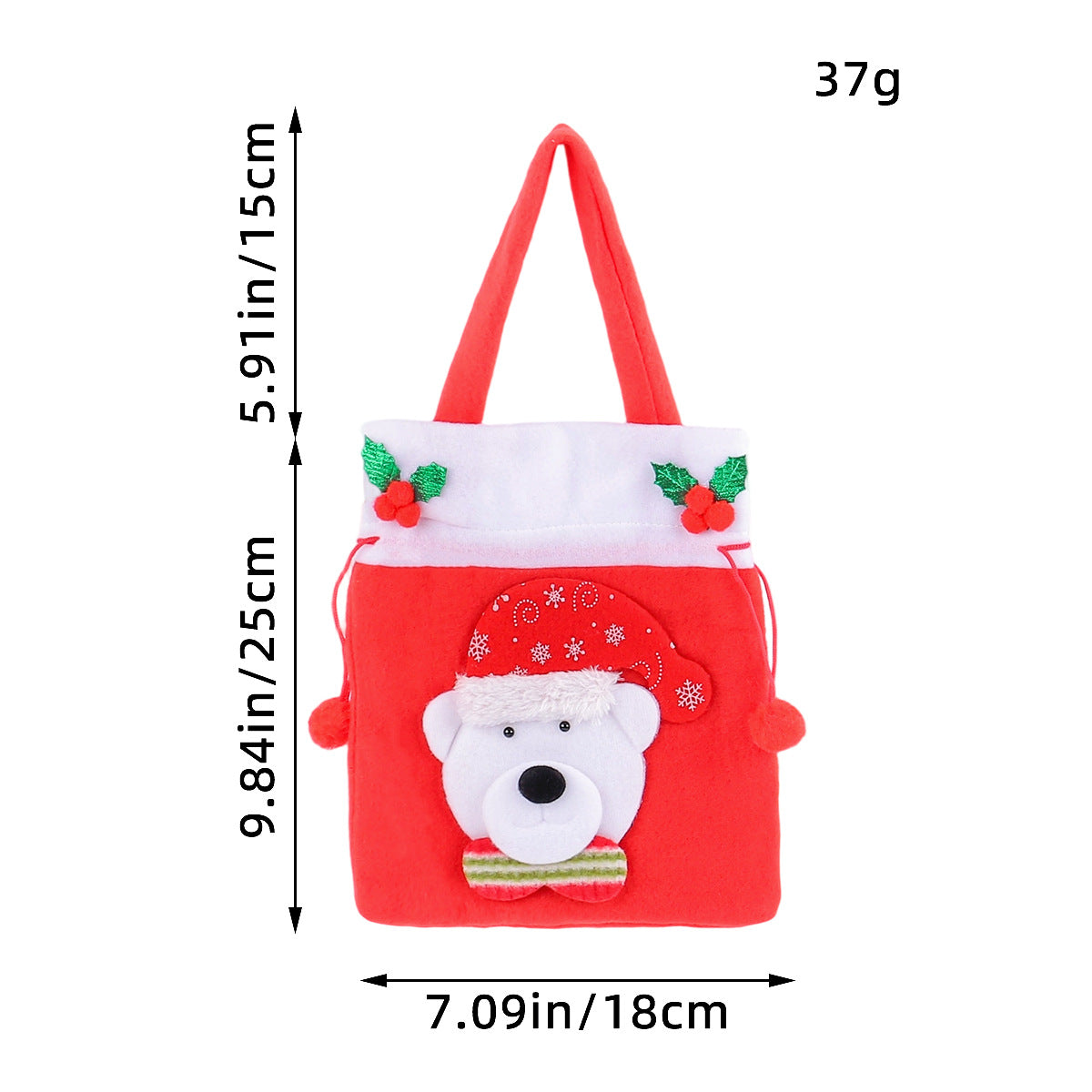 Wholesale Christmas Gift Bag Cute Candy Bag Christmas Decorations