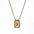 Wholesale  Square Brand Bohemian Art Retro Style Tarot Necklace