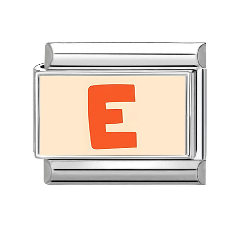 Wholesale 9mm Italian Charm Starter Bracelets DIY Letter Series Stainless Steel Composable Bracelet