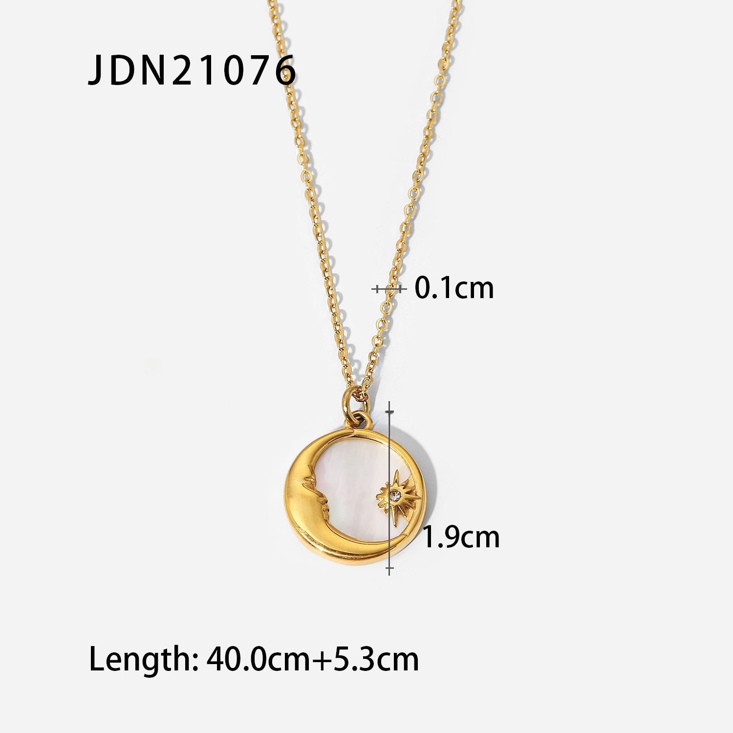 Wholesale Vintage Twist Chain  Stainless Steel Heart Shape Necklace