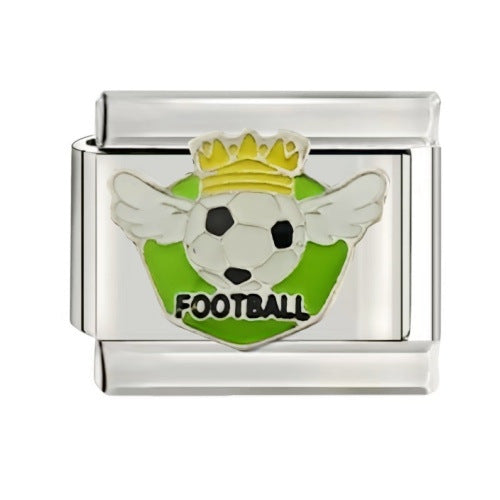 Wholesale italian Charm Starter Bracelets DIY square Single Section Creative Stainless Steel Composable Bracelet