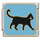 Wholesale Italian Charm Bracelet 9mm DIY Splicing Removable Color Cat Stainless Steel Composable Bracelet