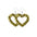 Wholesale Double Layer Love Pendant Leather Valentine's Day Earrings
