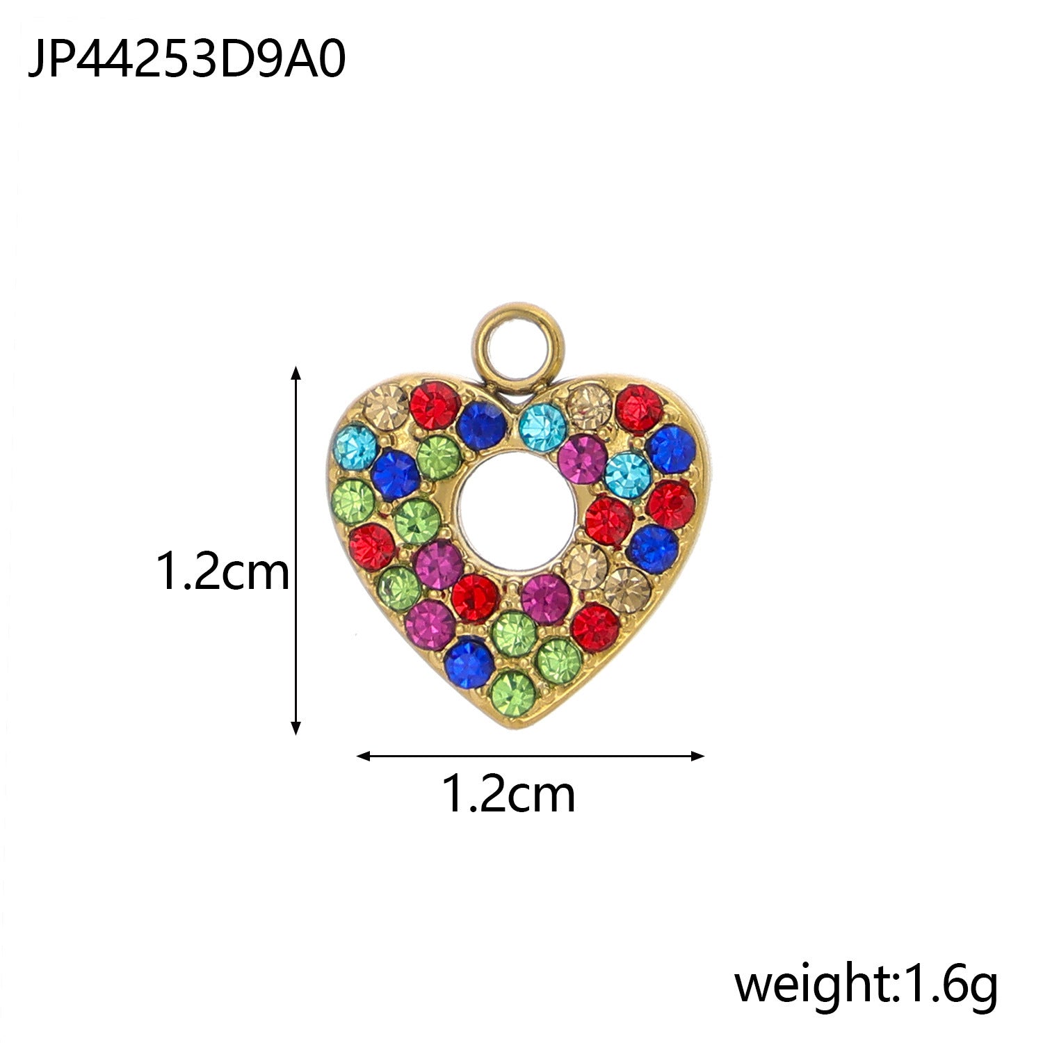 Wholesale love heart pendant stainless steel  pendant