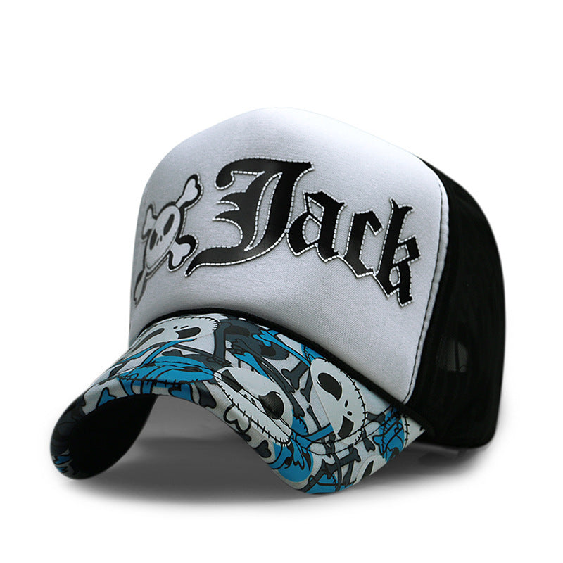 Wholesale Fashion Letter Printed Embroidery Mesh Cap Baseball Cap ACC-HT-TNS001