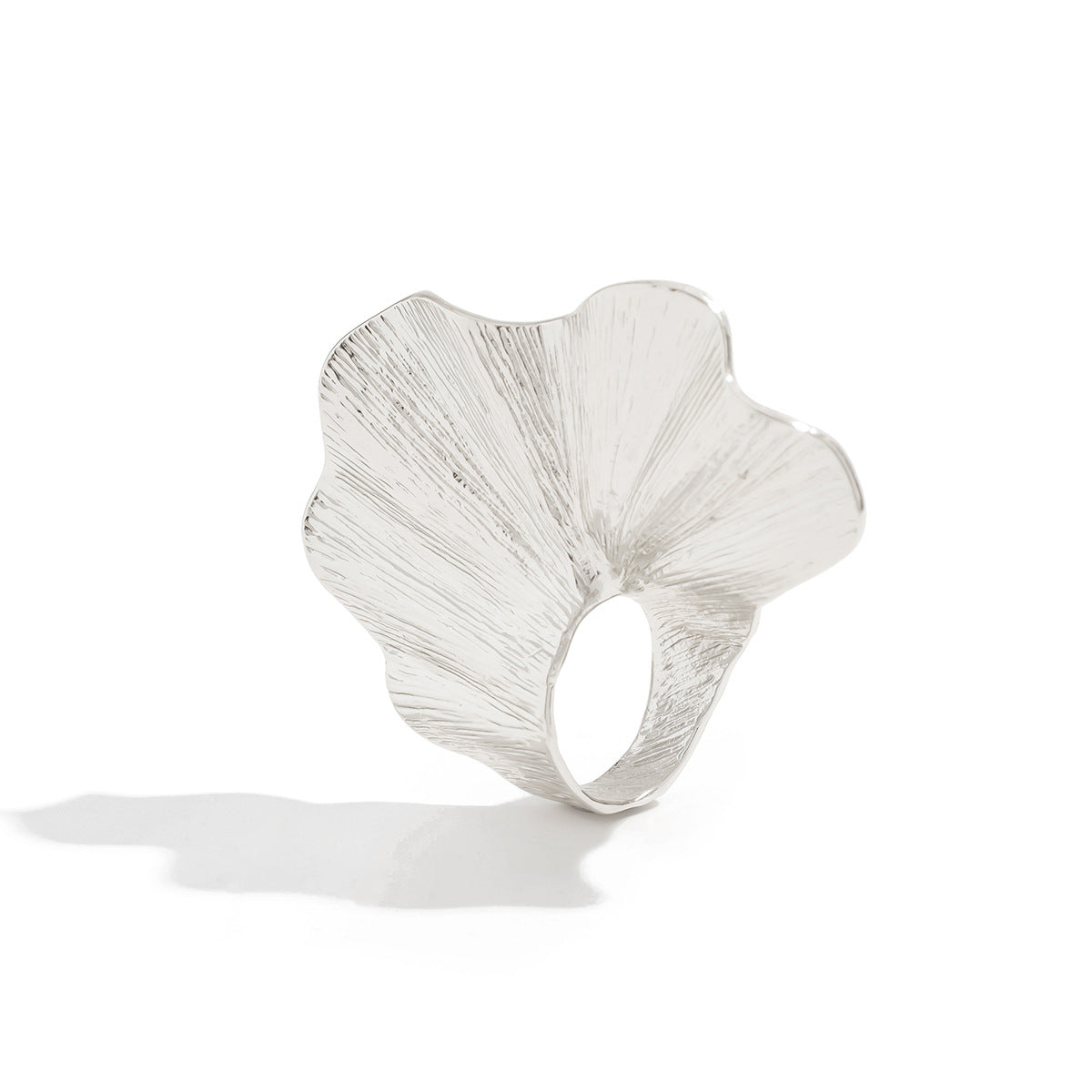 Wholesale Irregular three-dimensional alloy ring