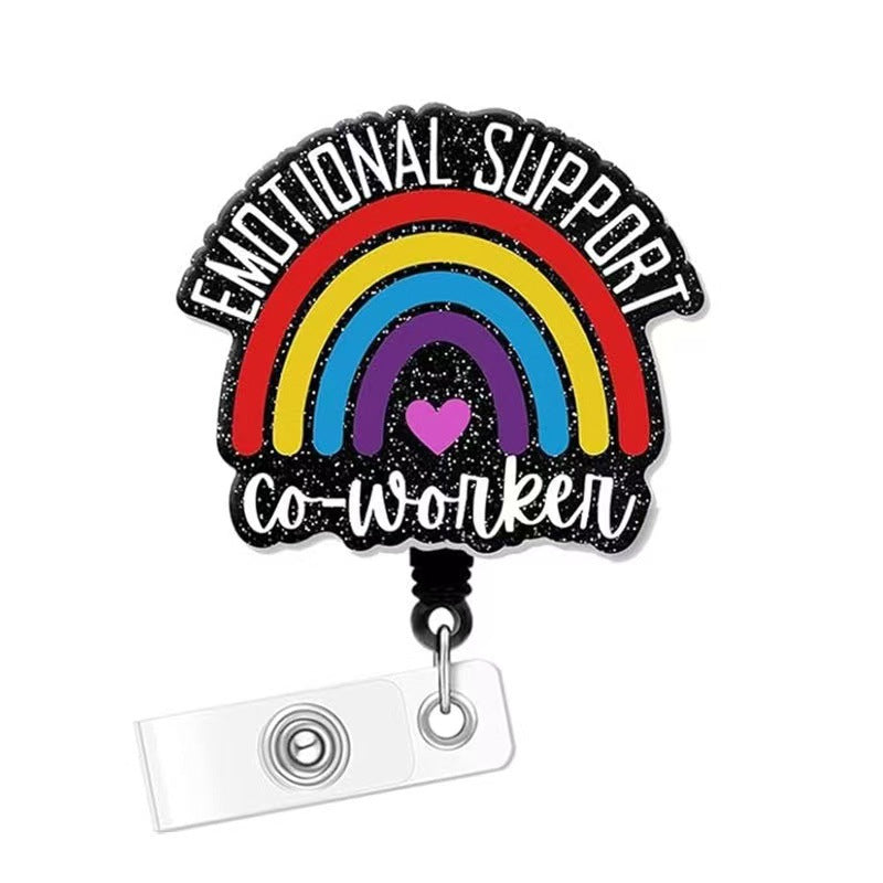 Wholesale acrylic badge scroll  Badge Reels