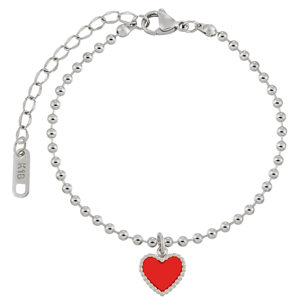 Wholesale Bohemian Heart Shell Bracelet Titanium Steel Gold Plated Women' s Jewelry Accessory