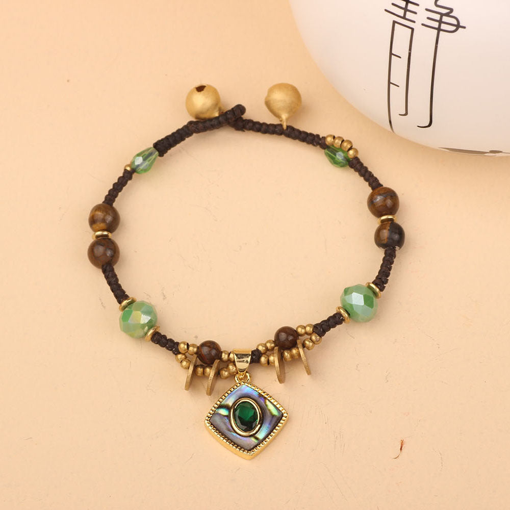 Wholesale Bohemian  Woven  Ethnic Style Hand Rope Bracelet
