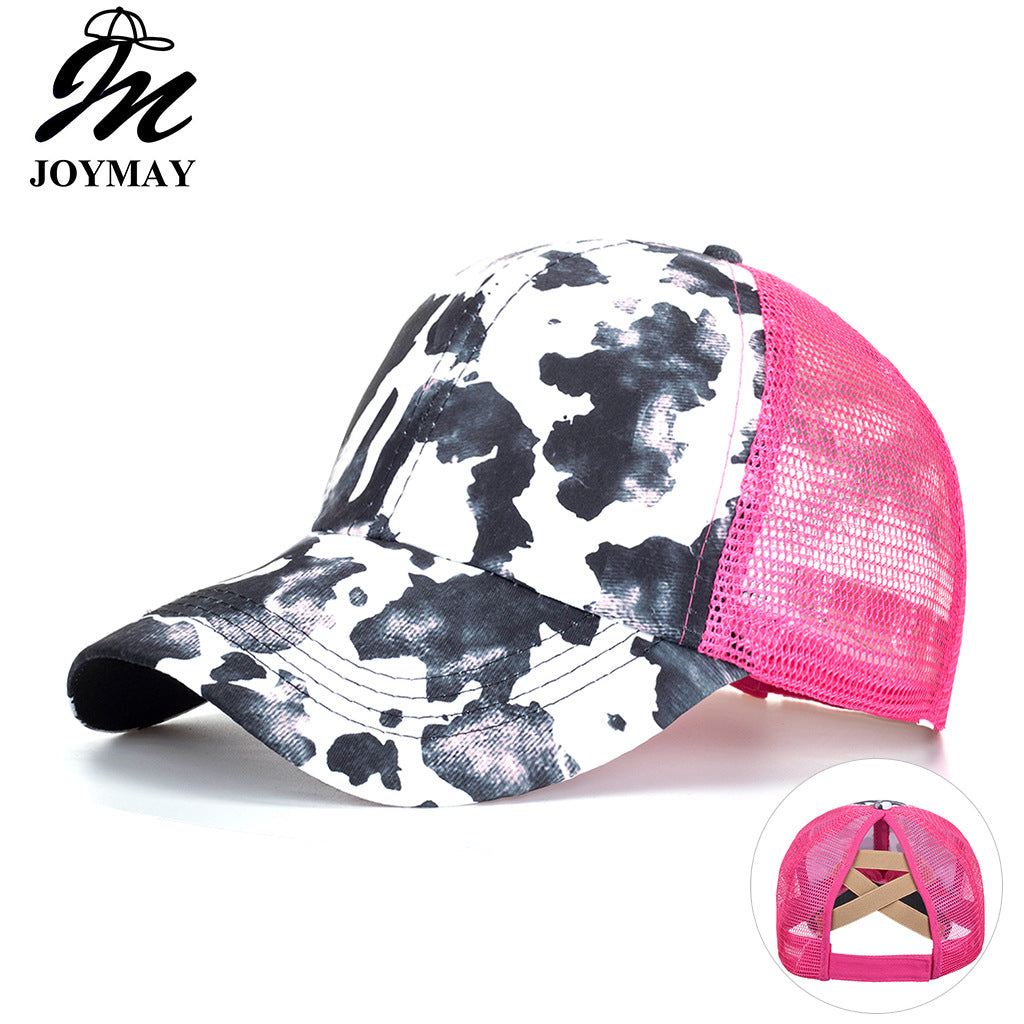 Wholesale Trendy Women S Ponytail Baseball Cap With Sun Protection Breathable Mesh For Everyday Wear And Boutique Resale