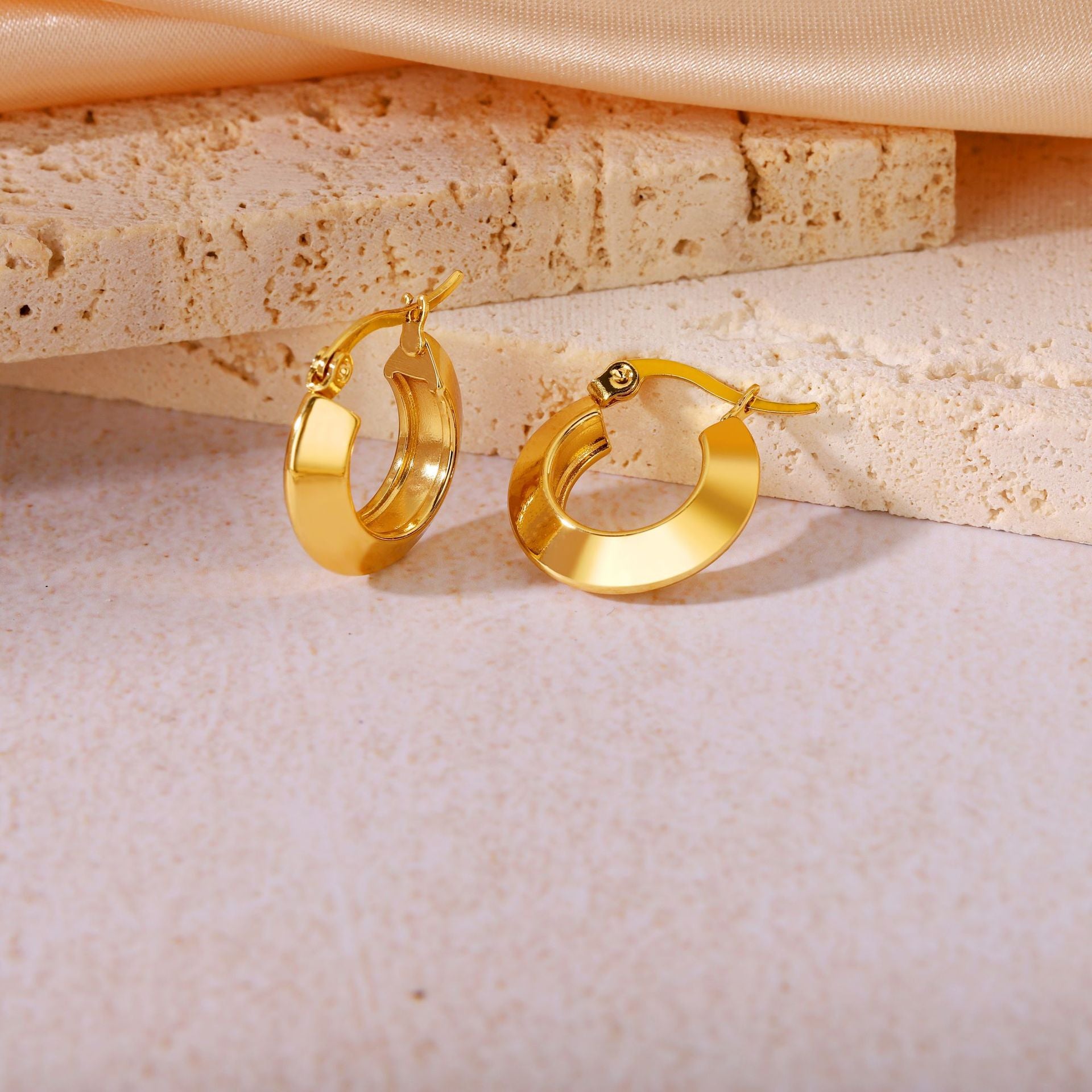 Wholesale  Hypoallergenic Jewelry  Titanium Steel Earrings