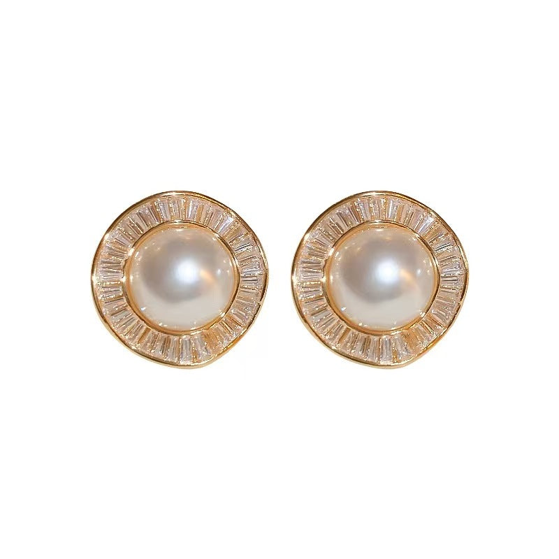 Wholesale Micro-Inlaid Zirconia Light Luxury Earrings  ACC-ES-ZhiLing005