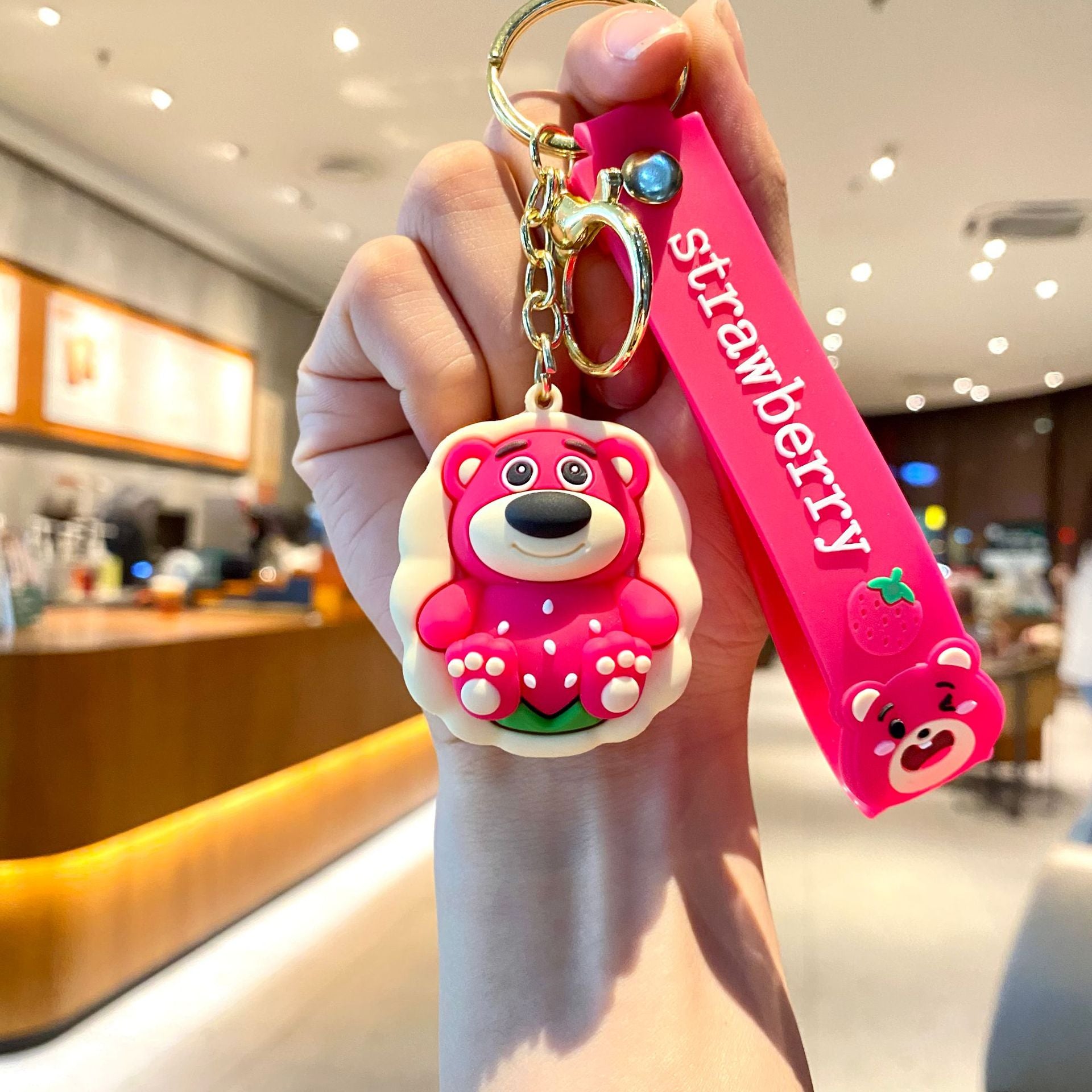 Wholesale Cartoon Cute Silicone Keychains ACC-KC-MingTian003