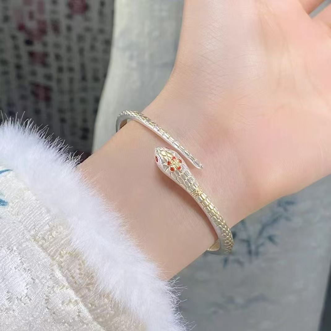 Wholesale  Snake silver Bracelet