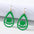 Wholesale St. Patrick's Day Green Earrings