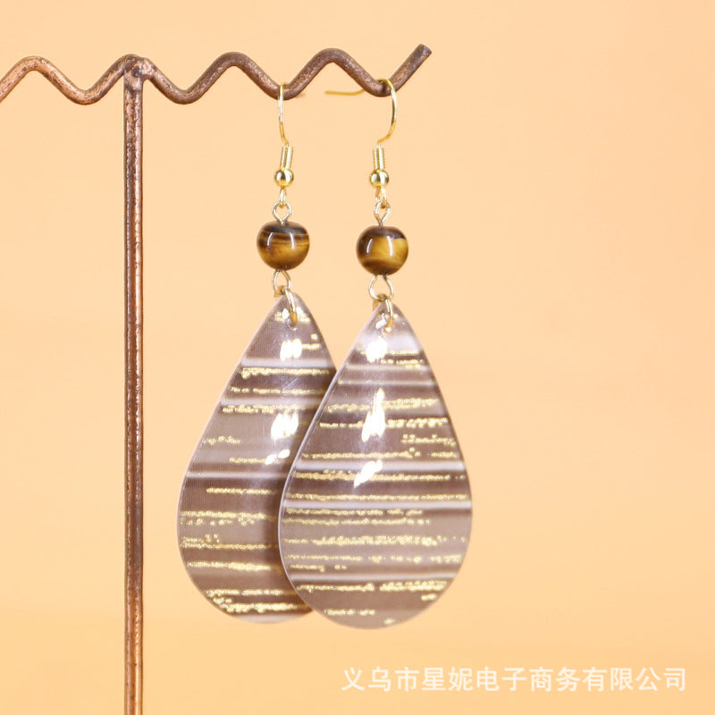 Wholesale Western Style Gold-plated Desert Earrings