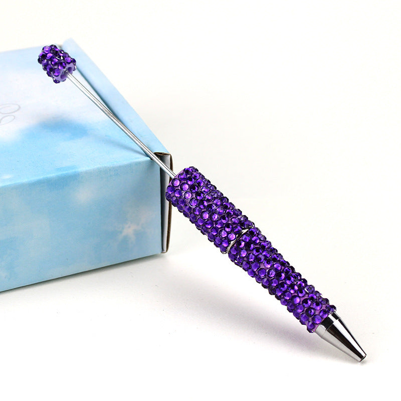 Wholesale diamond  flower beadable pens