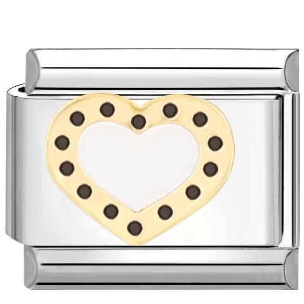 Wholesale 2PCS 9mm Italian Charm Starter Bracelets DIY square Single Section Creative Stainless Steel Composable Bracelet