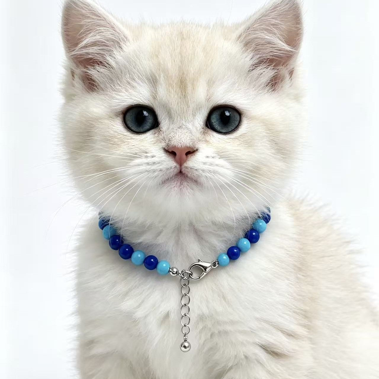 Wholesale Colorful Handmade Acrylic Beaded Bracelet Pet Collar Trendy Jewelry Gift