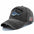 Wholesale  washed distressed baseball cap embroidered shark cotton sun hat