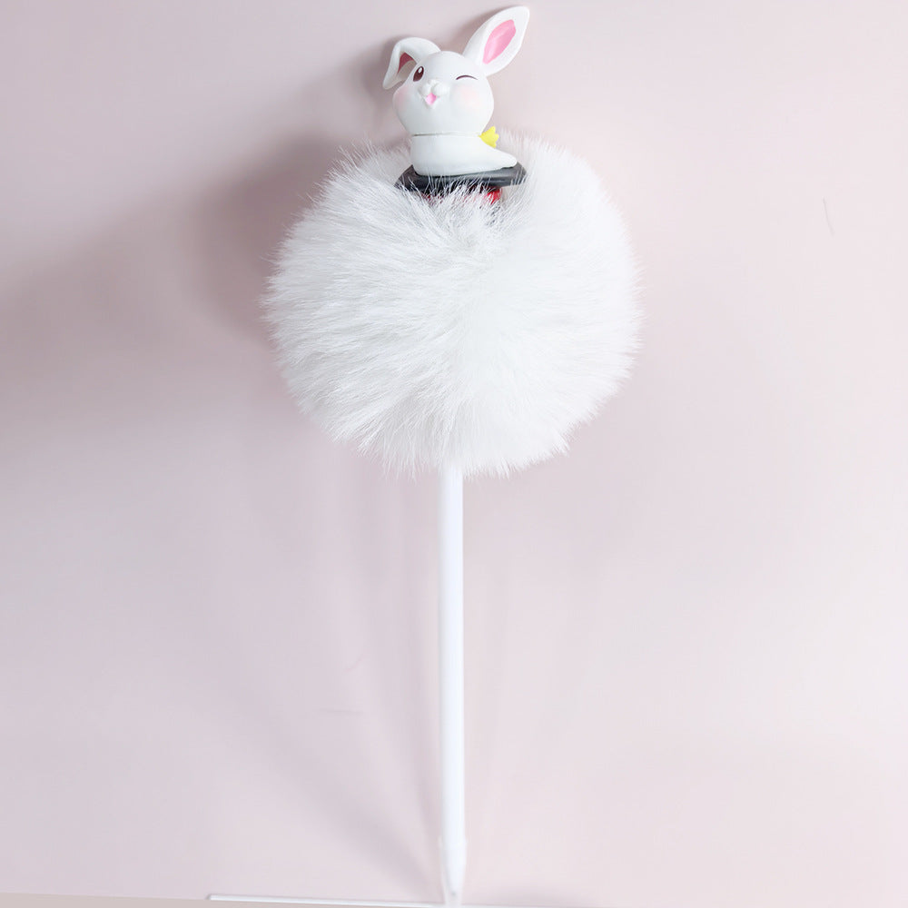 Wholesale Easter Bunny Carrot Plush Pen