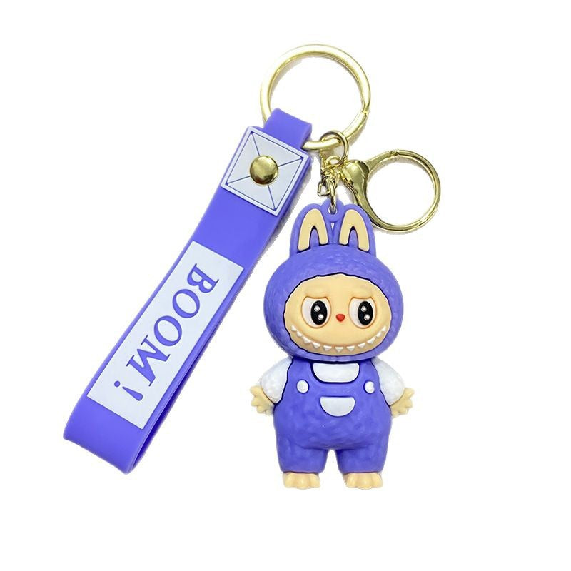 Wholesale Cute cartoon silicone keychain