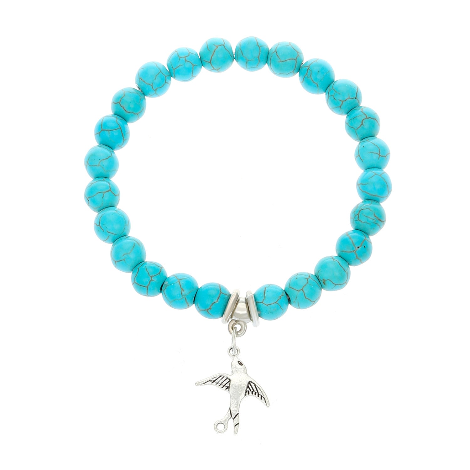 Wholesale Bohemian Turquoise Bead Bracelet Cross Starfish Turtle Design Fashion Accessory Gift for Resale