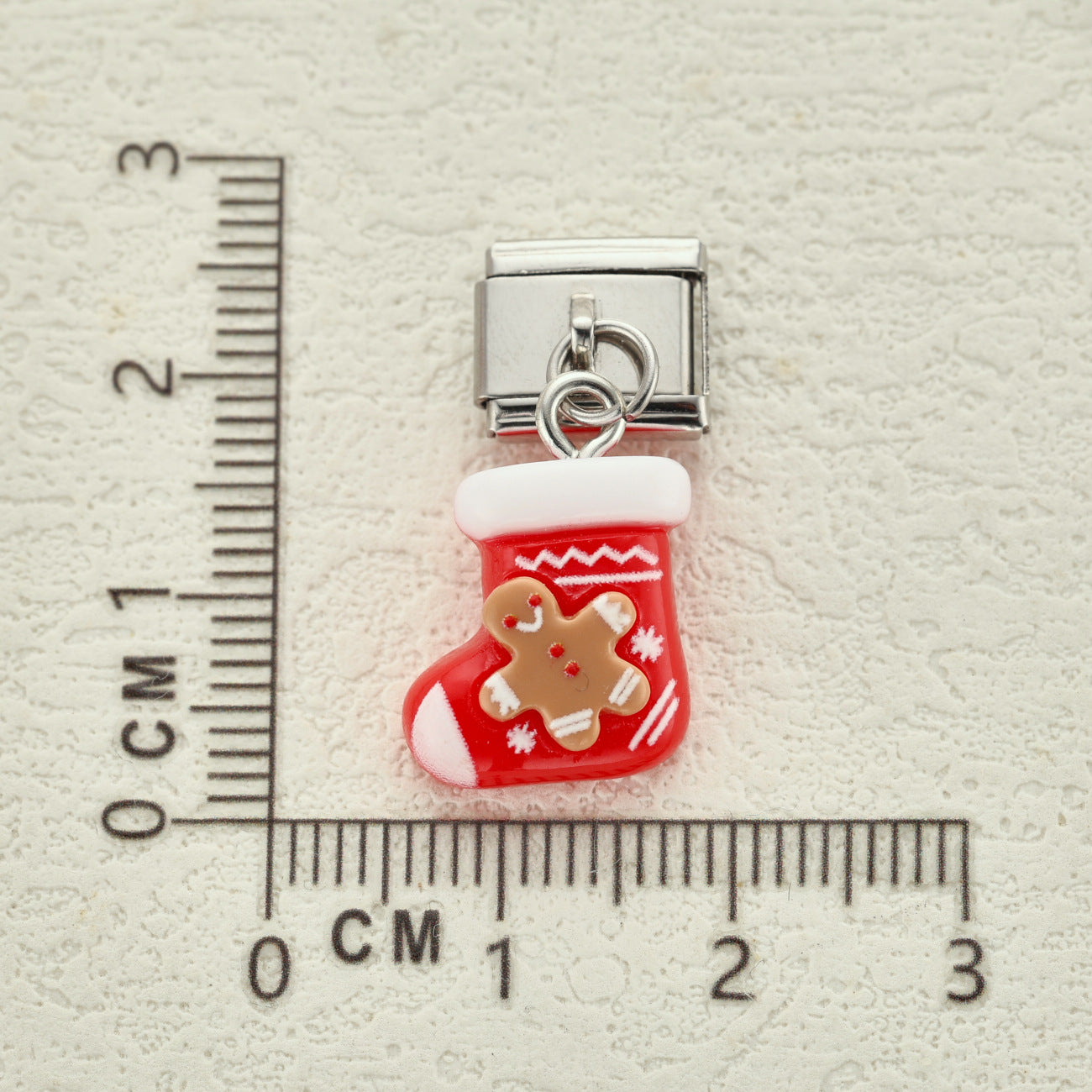 Wholesale Christmas DIY Stainless Steel Charm Beads for Handcrafted Jewelry Making,  Fashion Accessory