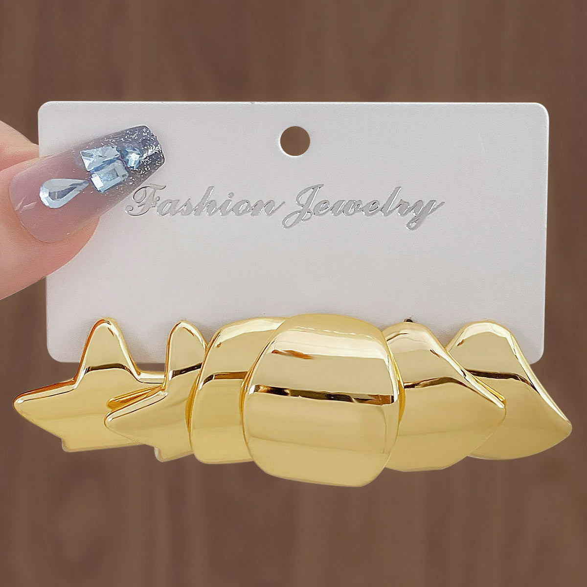 Wholesale Double twist earring set