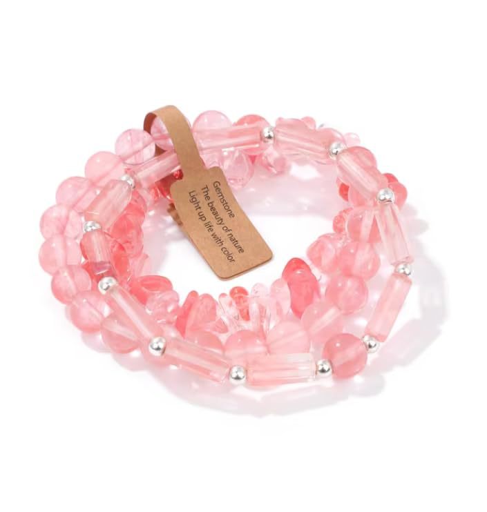 Wholesale Amethyst Square Stone Bracelet