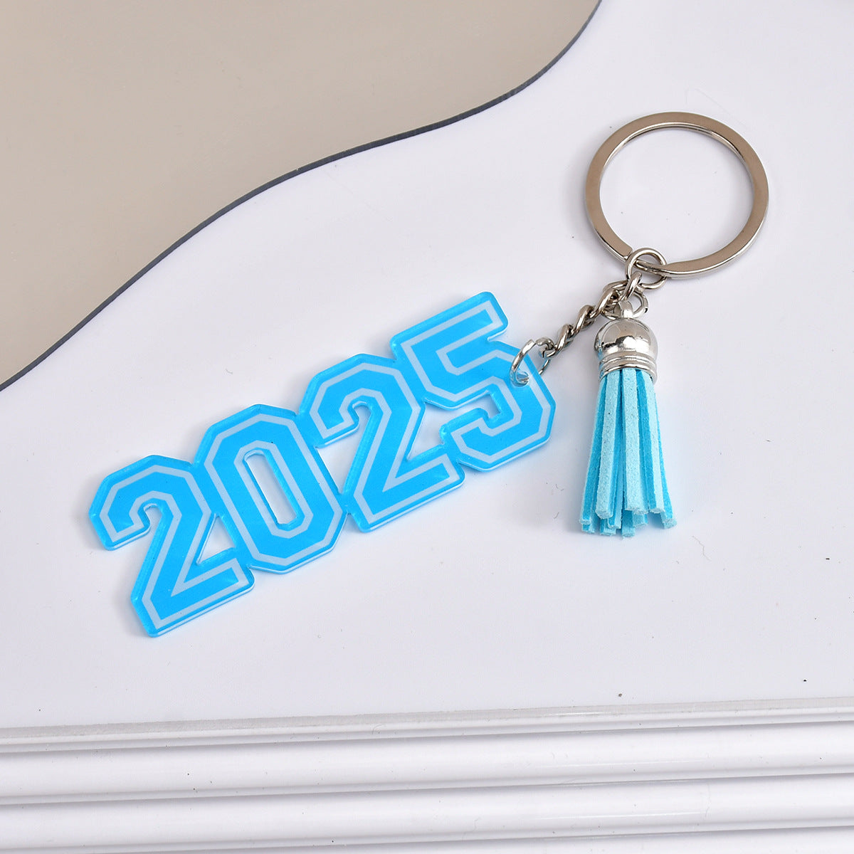 Wholesale  Creative Lover Graduation Acrylic Keychain