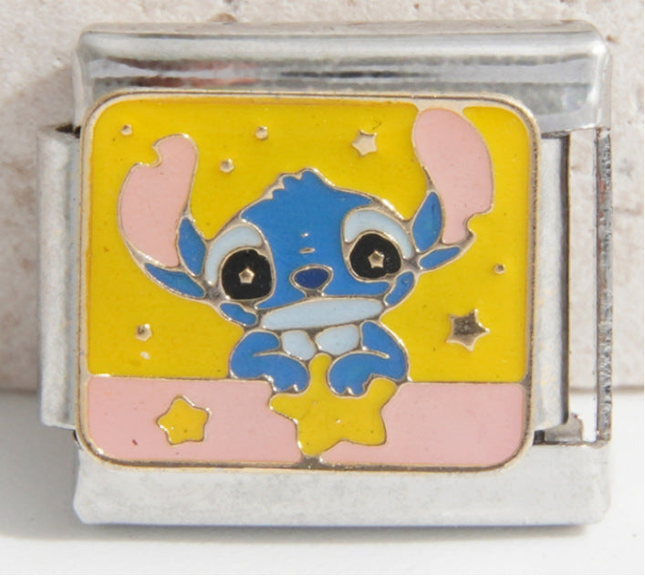 Wholesale Italian Charm Bracelet 9mm DIY Splicing Cute Dog Stainless Steel Composable Bracelet