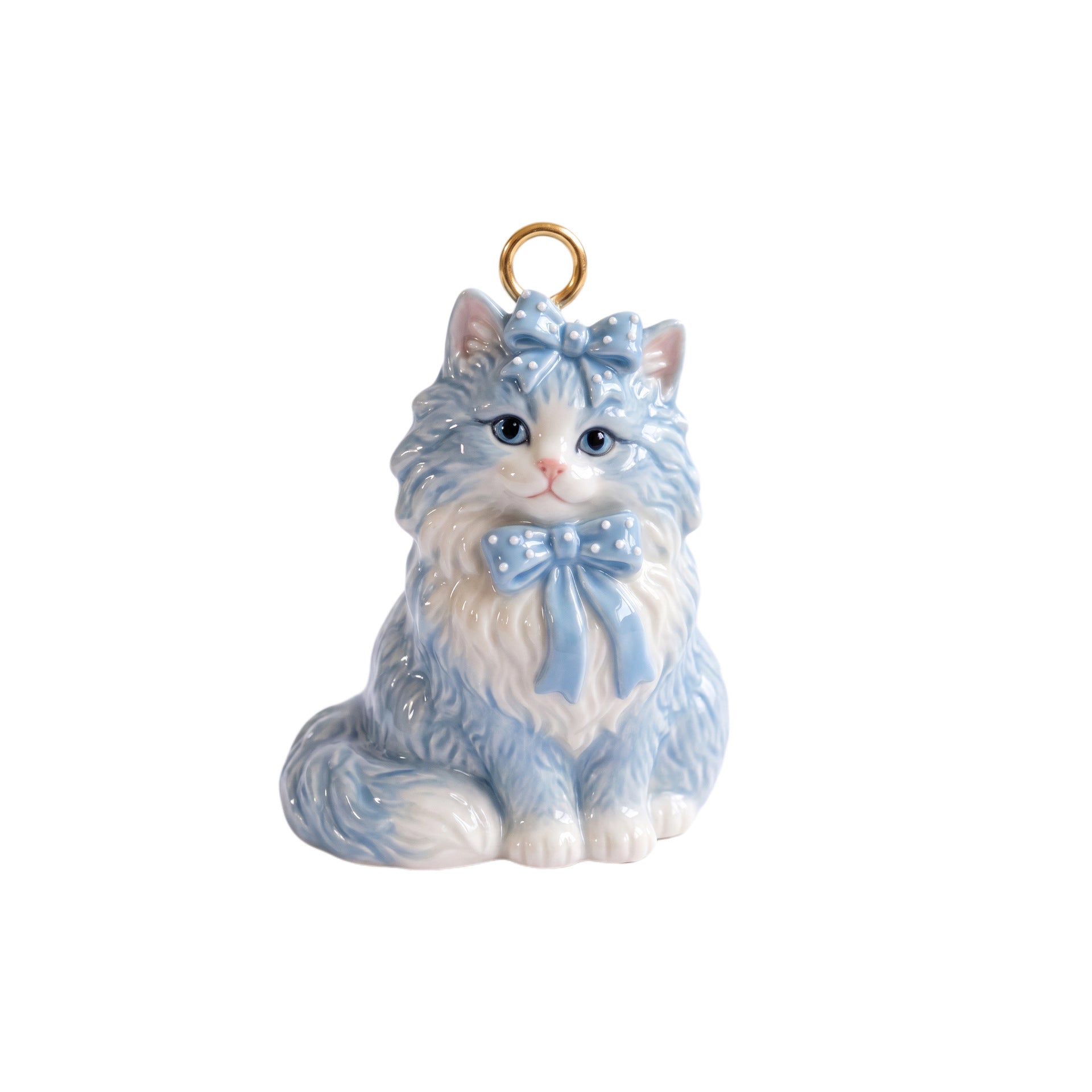 Wholesale Stylish Blue Animal Pendant Copper Gold Plated DIY Charm Jewelry Accessory For Women Resale