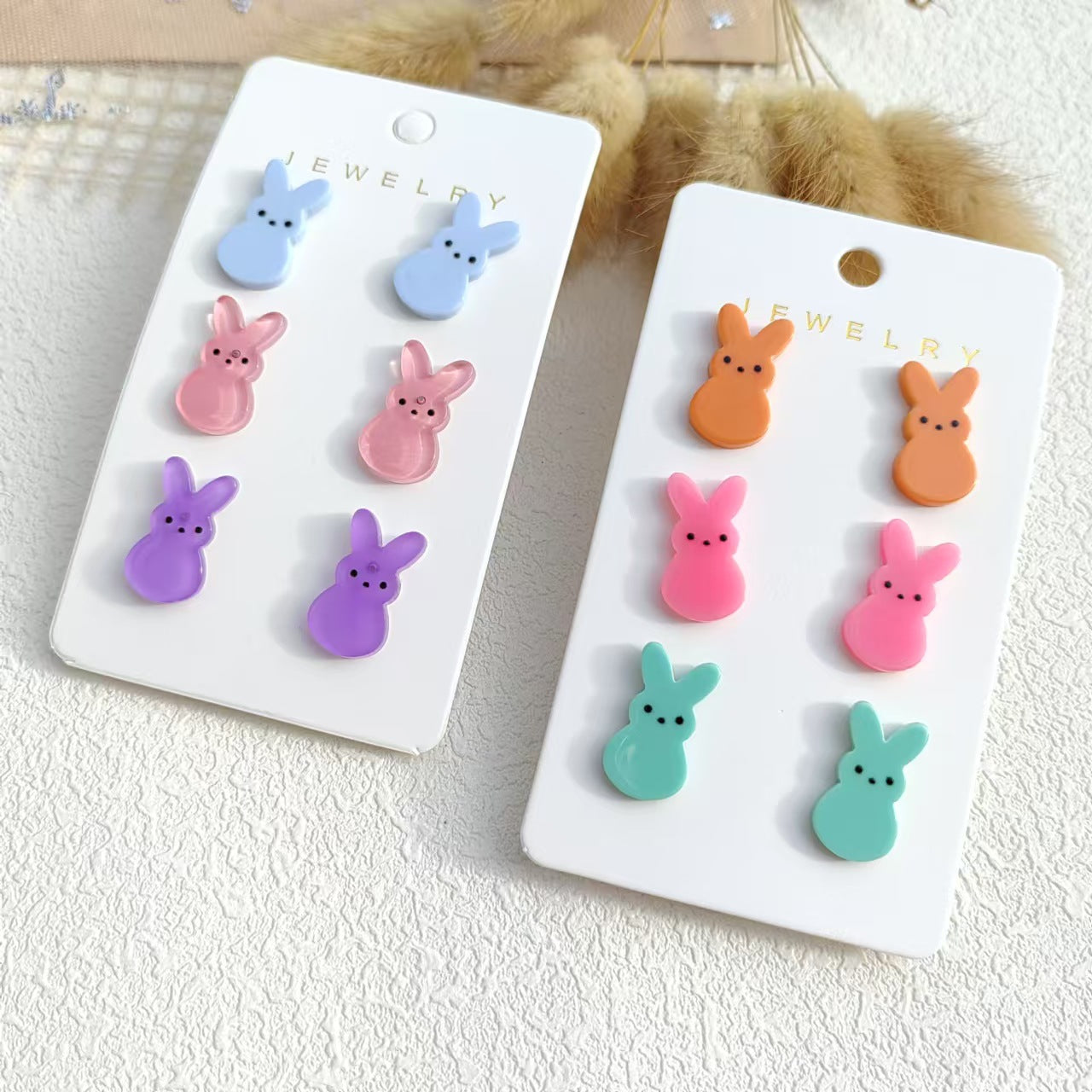 Wholesale  3pcs/set Easter Egg Bunny Radish Earrings