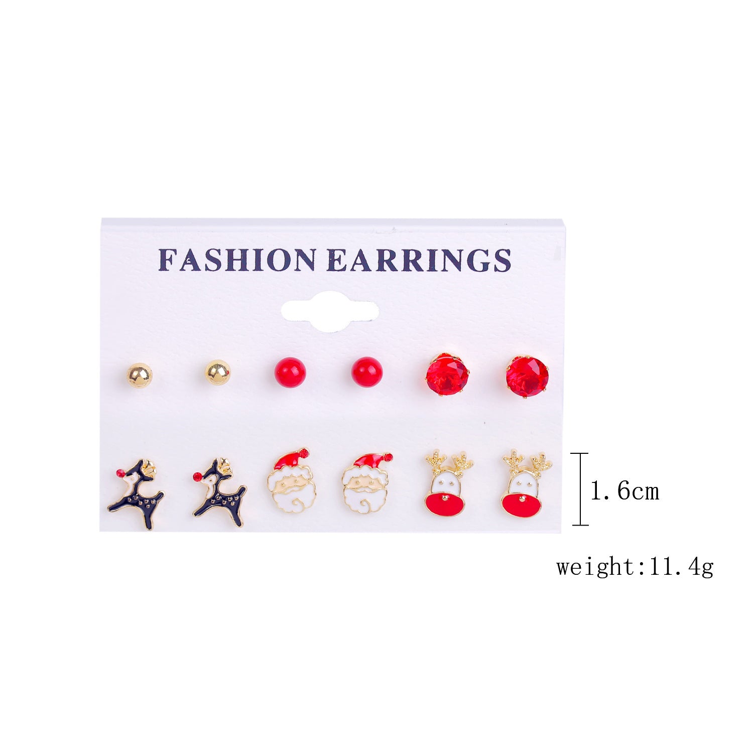 Wholesale Christmas Earrings Small Earrings Christmas Earrings