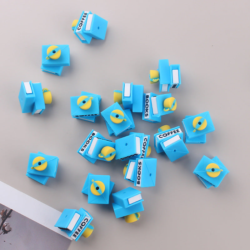 Wholesale Cartoon Coffee Book Focal Beads DIY Bead Accessories