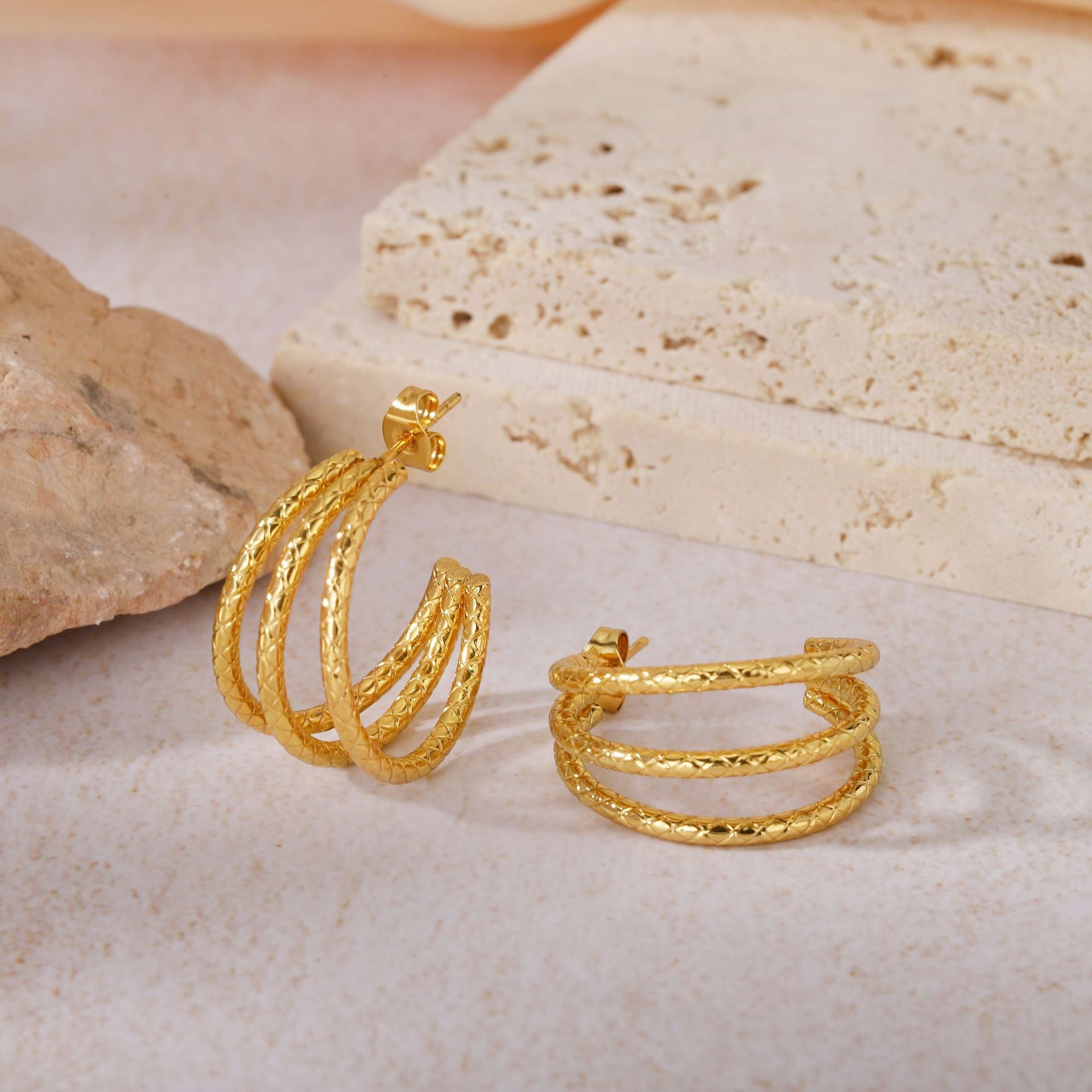 Wholesale titanium steel  non-fading earrings