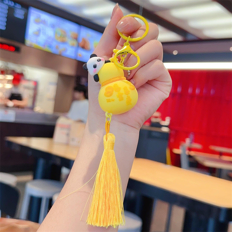 Wholesale Cartoon cute silicone keychain